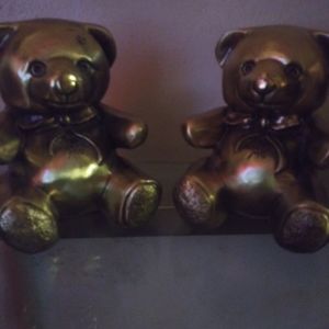 Vintage Brass bookends